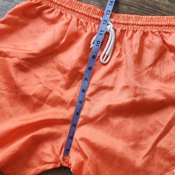 Totally Rad Vintage In Excess Drawstring Nylon Sho - Picture 3 of 6